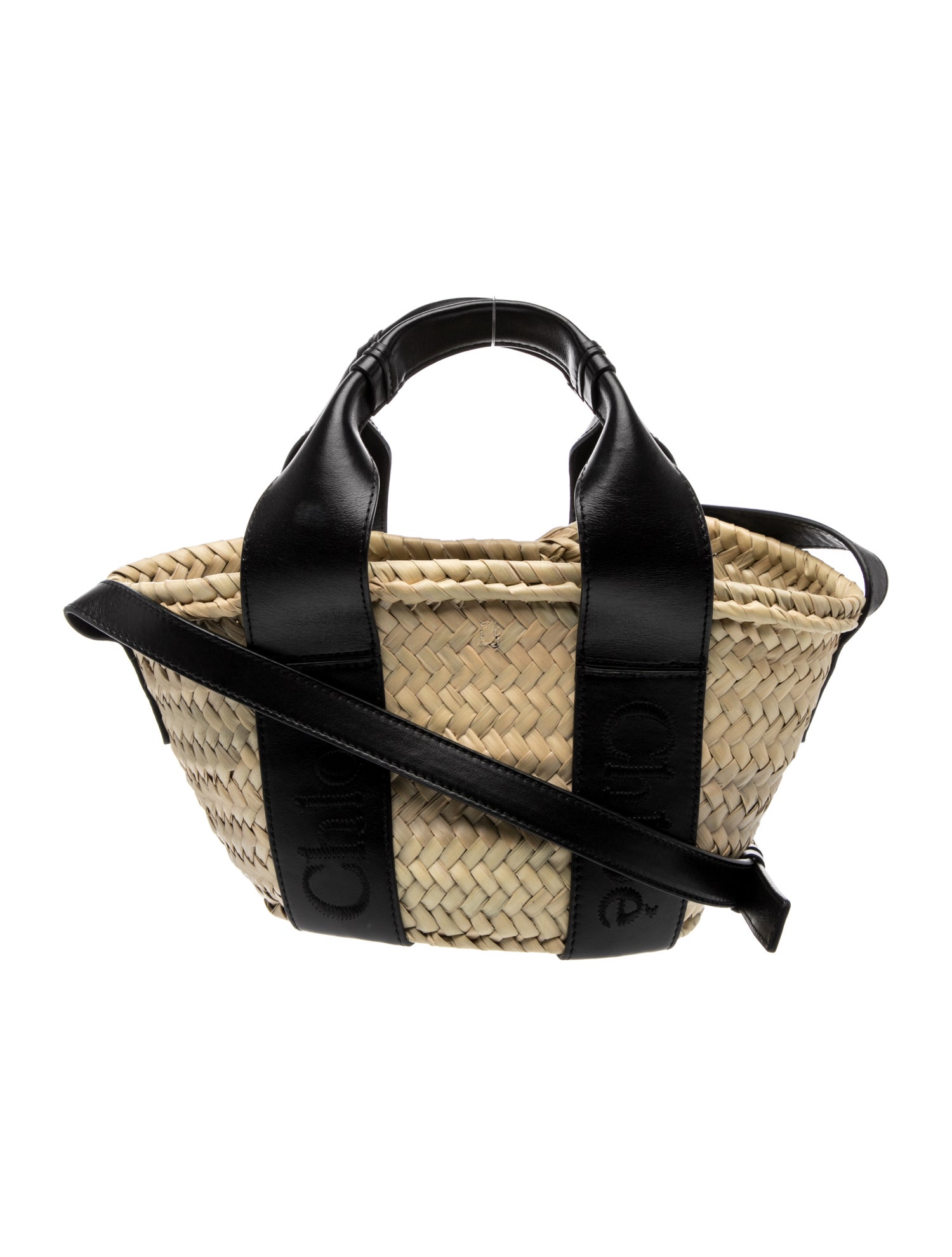 Chloe Raffia Crossbody Bag
