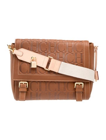 Carolina Herrera Leather Shoulder Bag