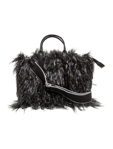 Faux Fur Top Handle Bag w/ Tags