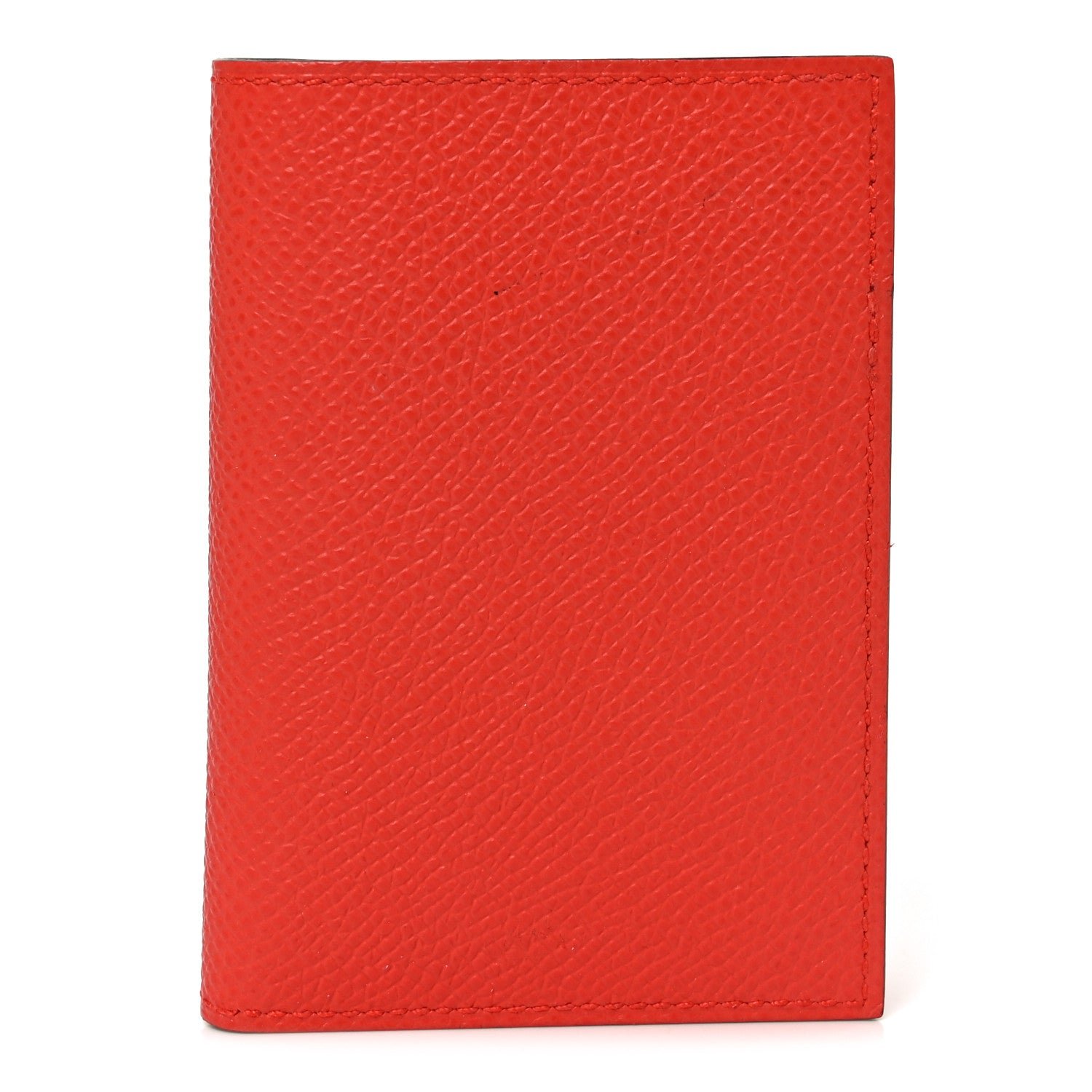 Hermes Epsom Doado Card Holder Capucine Gold