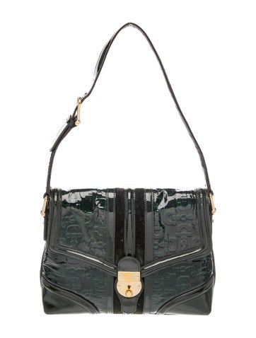 Patent Leather Shoulder Bag Vintage