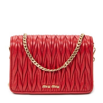 Leather Mini Chain Flap Crossbody