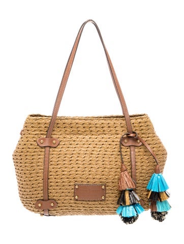 Raffia Shoulder Bag