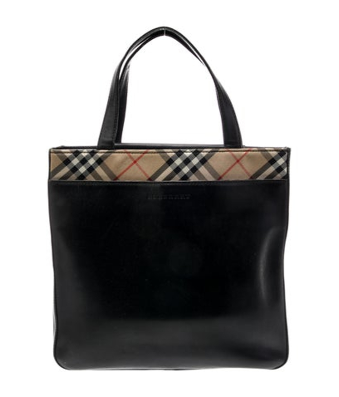 Burberry Nova Check Top Handle Bag