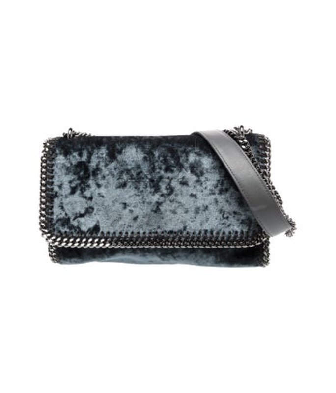Stella McCartney Mccartney Velvet Crossbody Bag