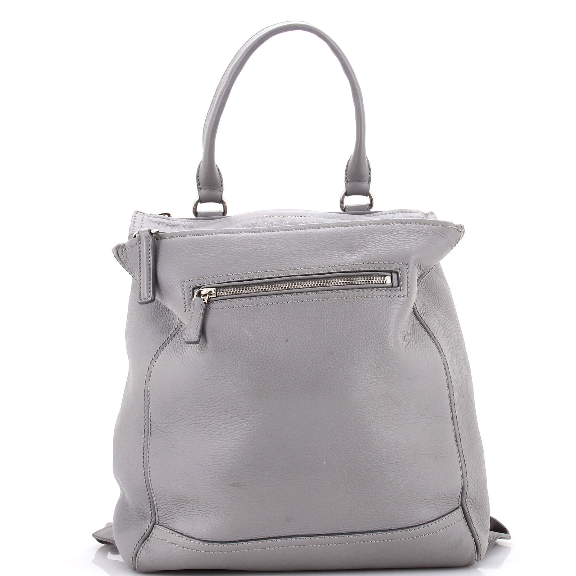 Leather backpack