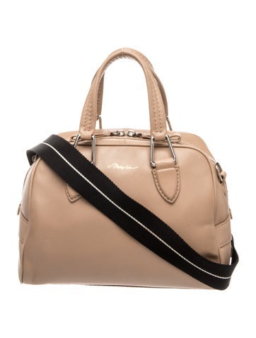 Leather Top Handle Bag