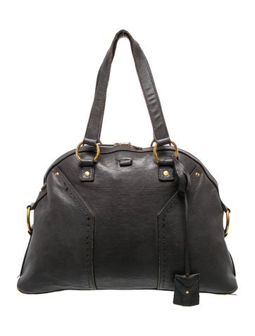 Leather Top Handle Bag