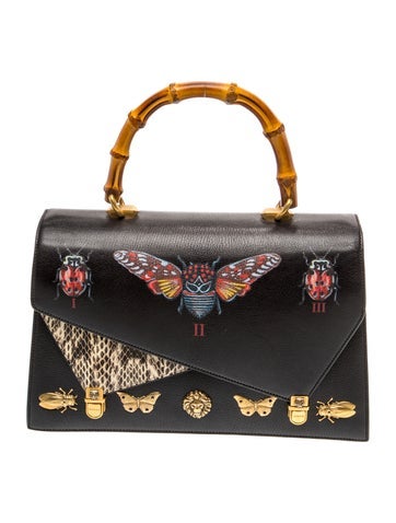 Leather Top Handle Bag