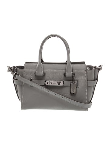 Leather Top Handle Bag