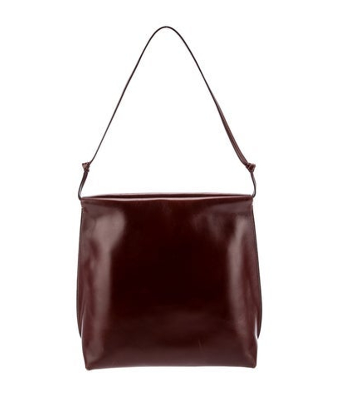 The Row Row Leather Shoulder Bag