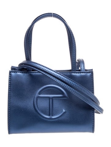Signature Cobalt Shopping Bag