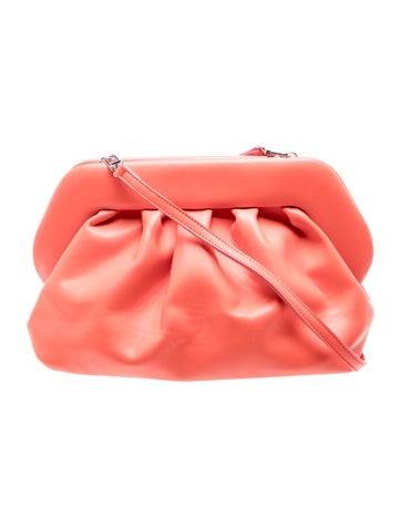 Themoire Leather Shoulder Bag