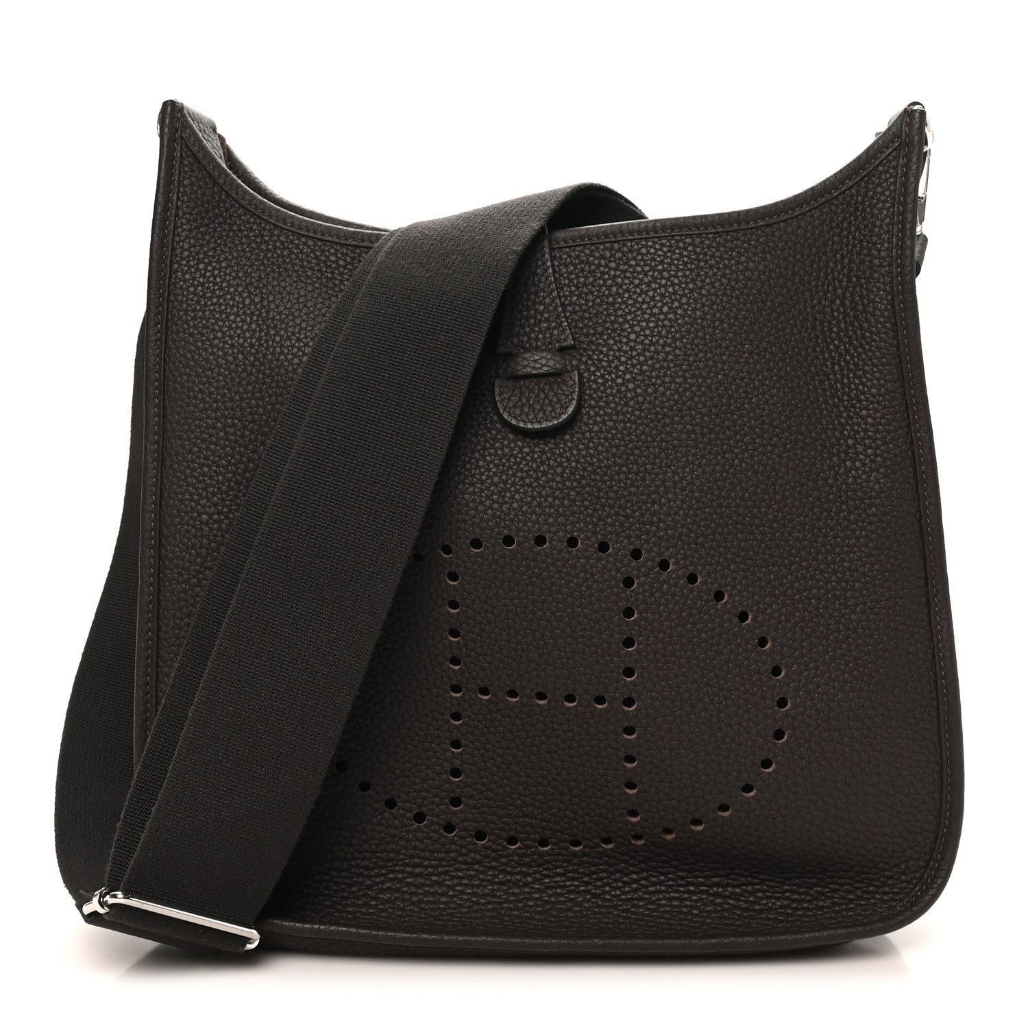 Hermes Taurillon Clemence EVELYNE III PM Ebene