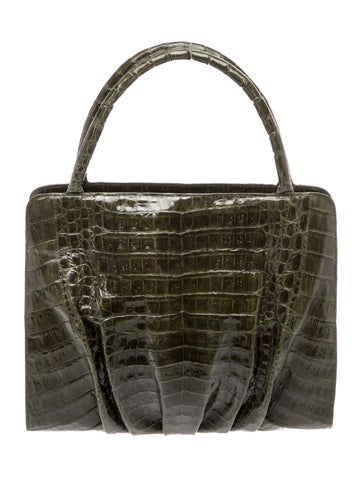 Caiman Top Handle Bag
