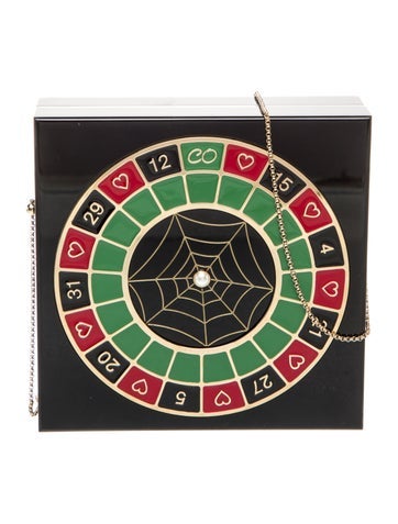 Charlotte Olympia Acrylic Minaudière