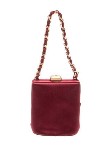 Satin Frame Evening Bag