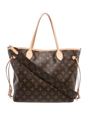 LV Monogram Neverfull Inside Out Bandouliere MM