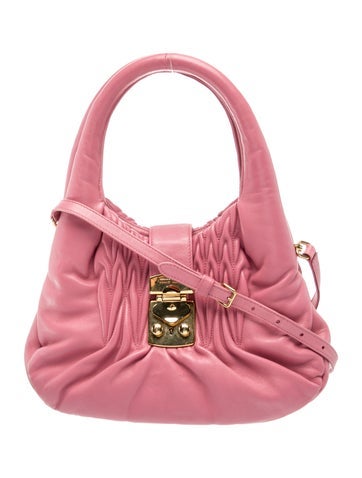 Leather Top Handle Bag