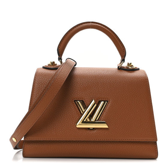 Louis Vuitton Taurillon Twist One Handle PM Caramel