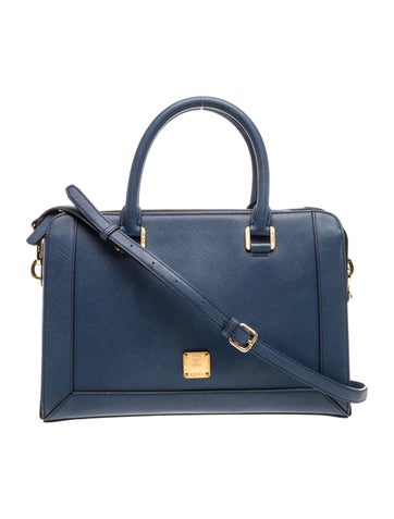 Leather Top Handle Bag