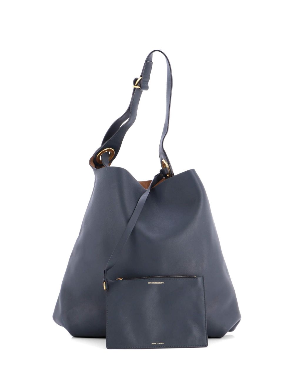 Grommet Leather Medium hobo bag