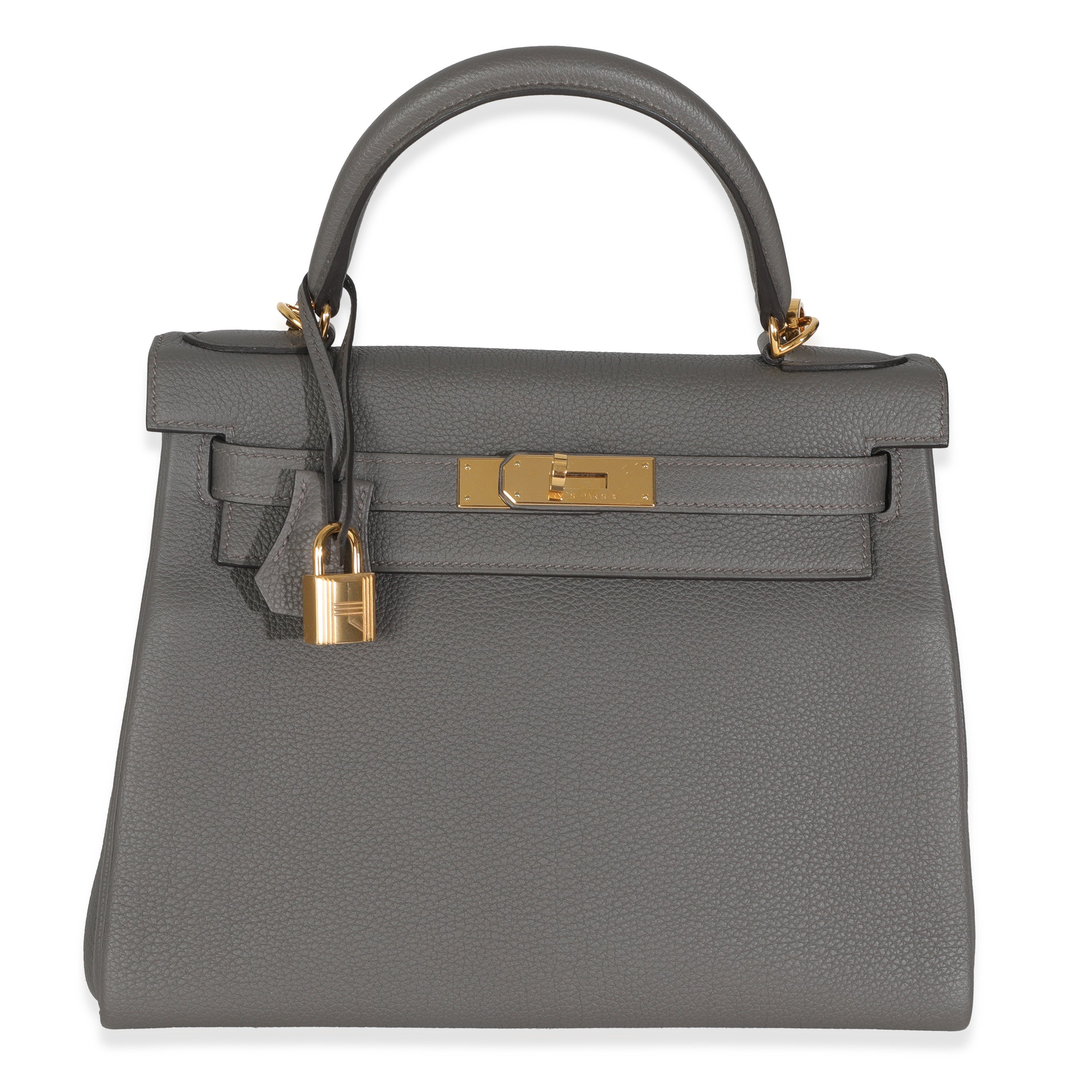 Hermes Etain Togo Retourne Kelly 28 GHW
