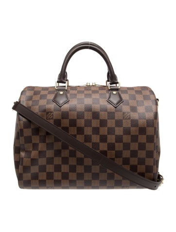 Louis Vuitton Damier Ebene Speedy Bandouliere 35