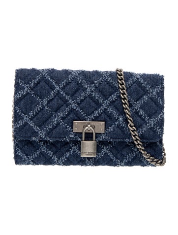 Kurt Geiger Denim Clutch