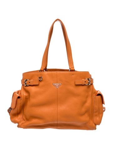 Vitello Daino Leather Weekender Bag