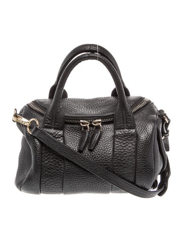 Leather Top Handle Bag