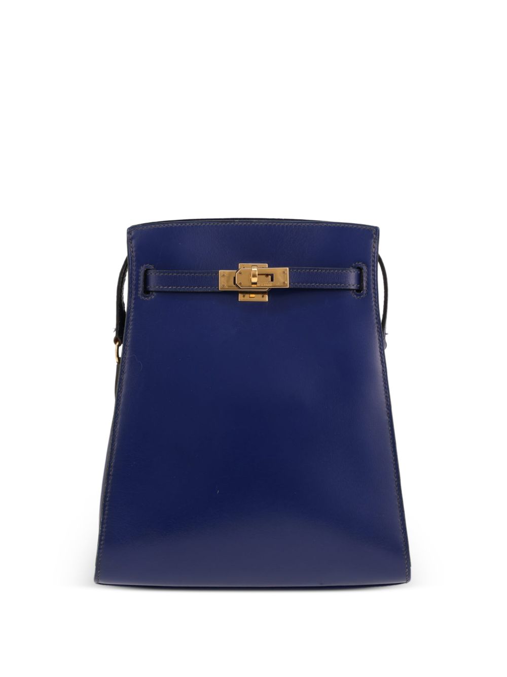 1989 adjustable strap leather shoulder bag