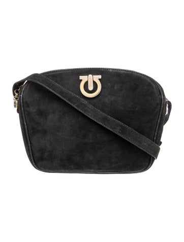 Salvatore Ferragamo Suede Crossbody Bag
