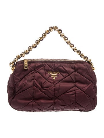 Tessuto Nylon Top Handle Bag