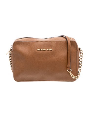 Saffiano Leather Crossbody Bag