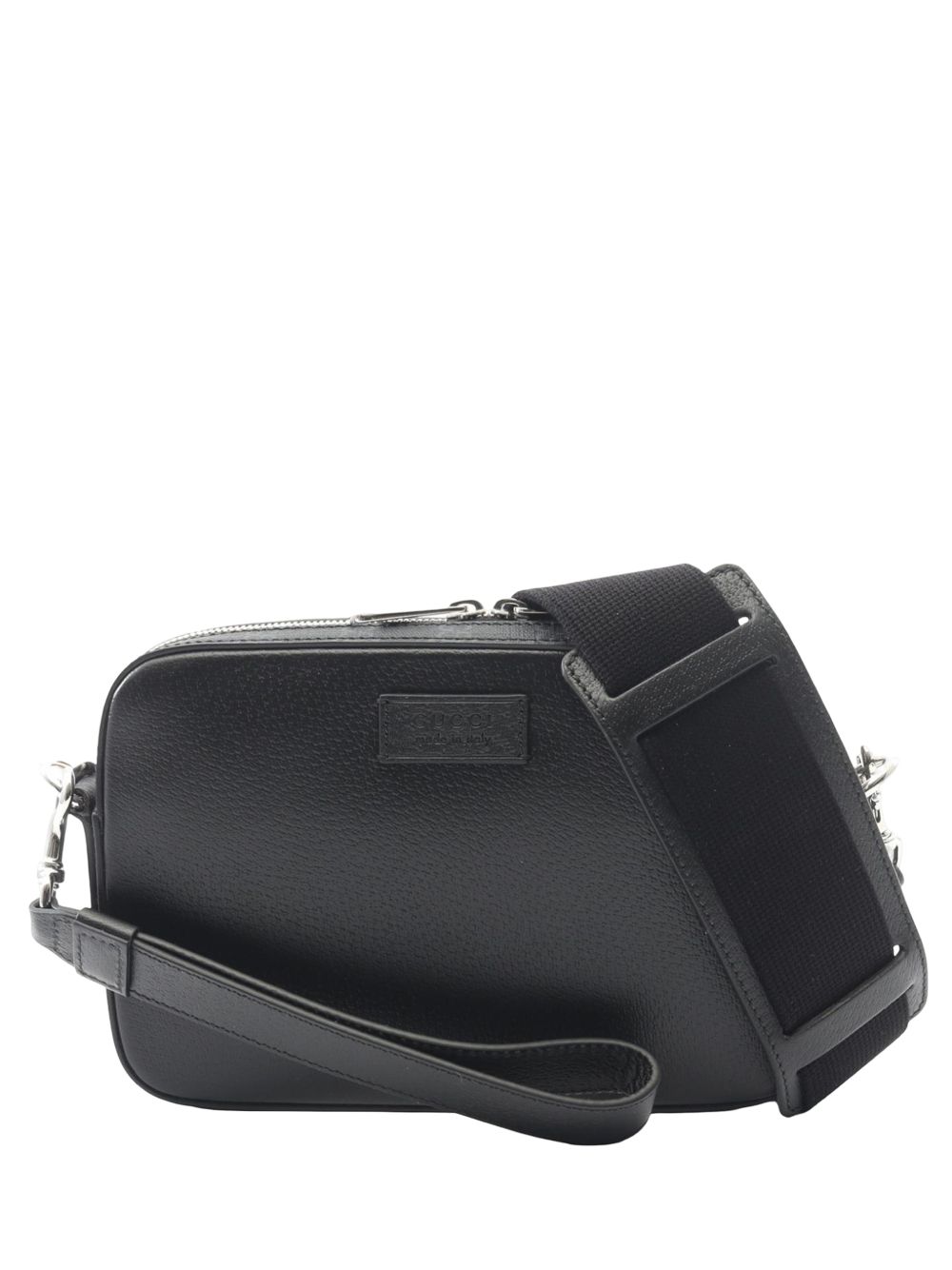 2016-2026 Small GG Leather and Coated Canvas Camera Bag crossbody bag