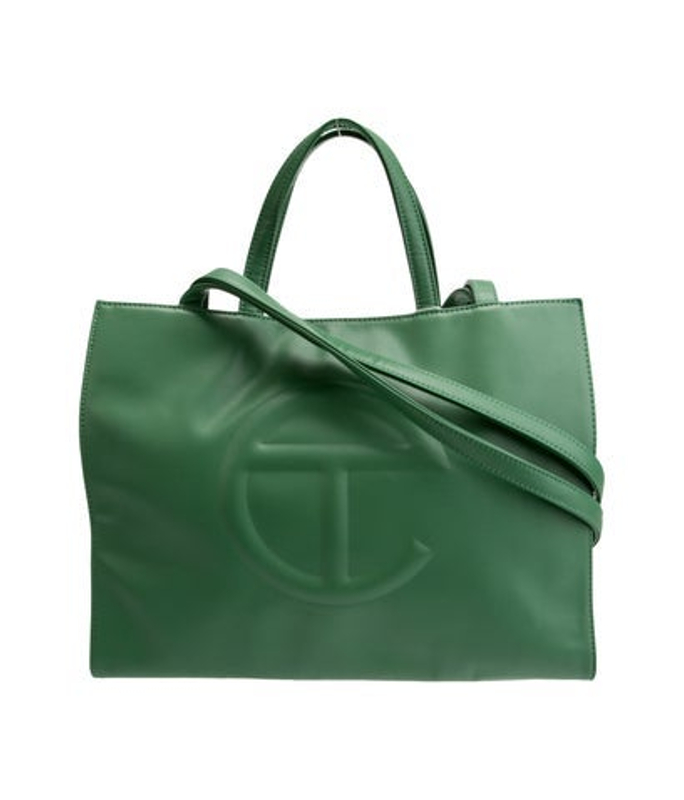 Telfar Vegan Leather Leaf Shopping Medium W Tags