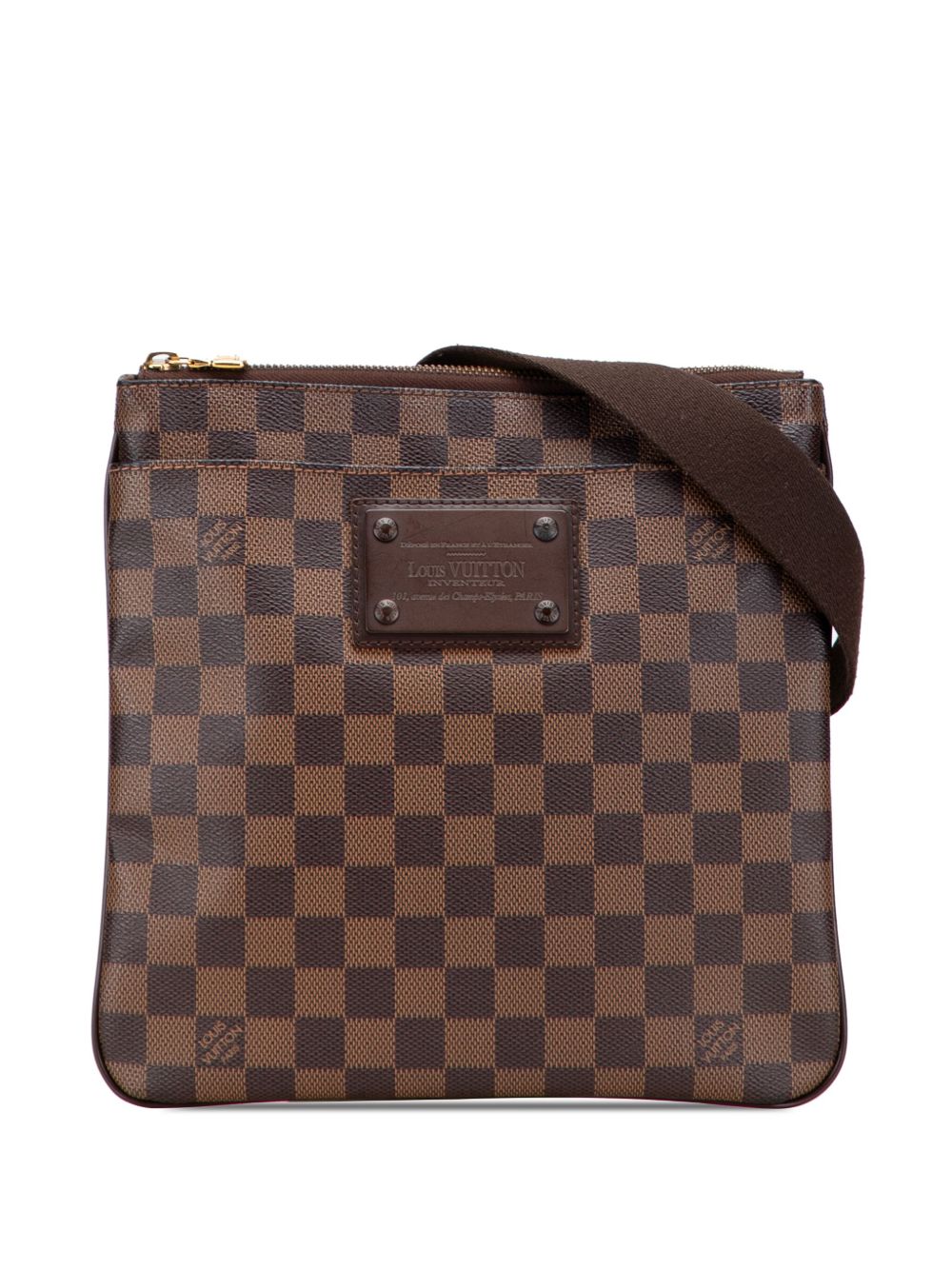 2010 Damier Ebene Brooklyn Pochette crossbody bag