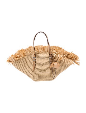Michael Kors Straw Hobo