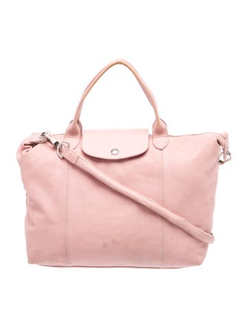 Leather Top Handle Bag