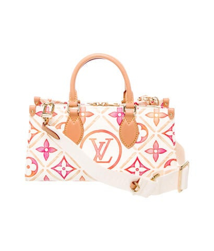 Louis Vuitton Vuitton Lv Monogram Tiles Onthego East West
