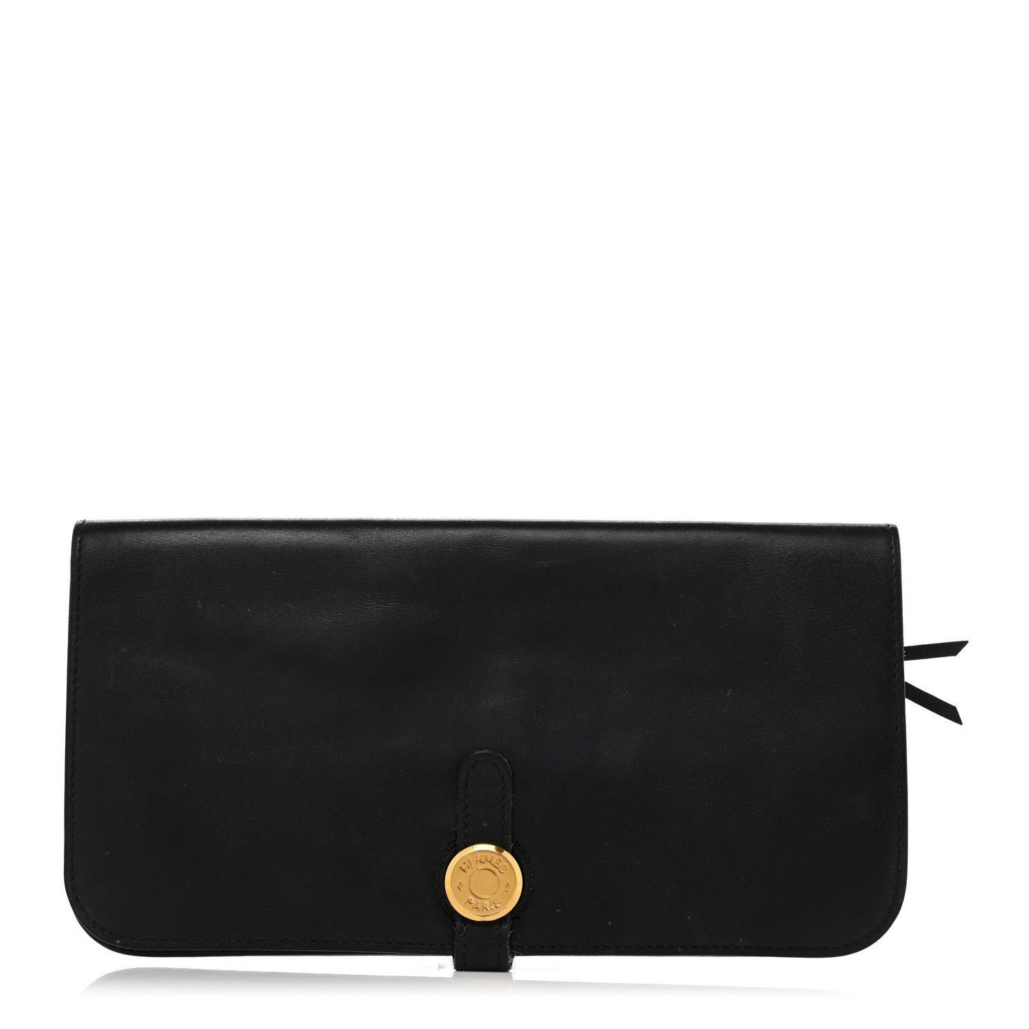 Hermes Swift Dogon Recto Verso Wallet Black