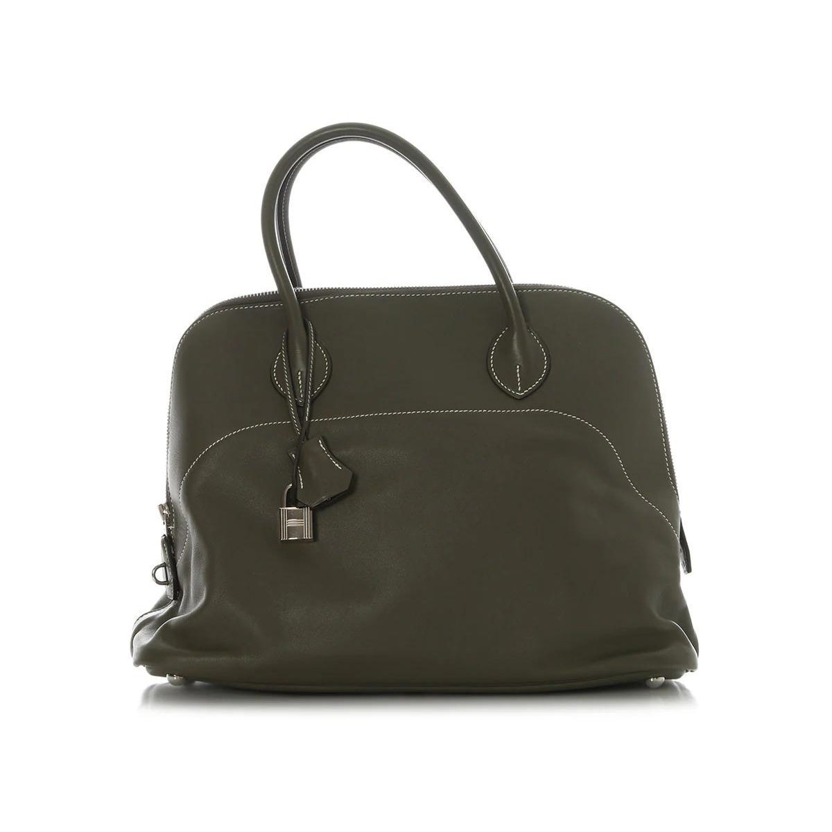 Bolide leather satchel