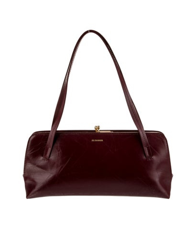 Jil Sander Sander Leather Top Handle Bag