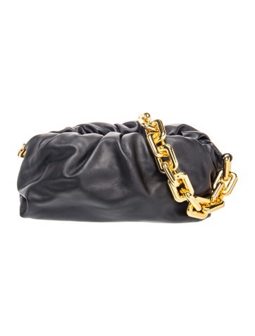 Leather Chain Pouch