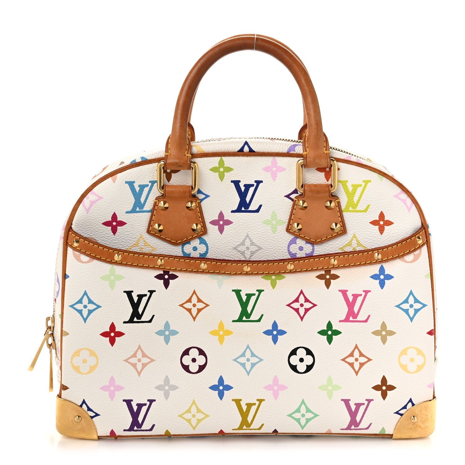 Monogram Multicolor Trouville White