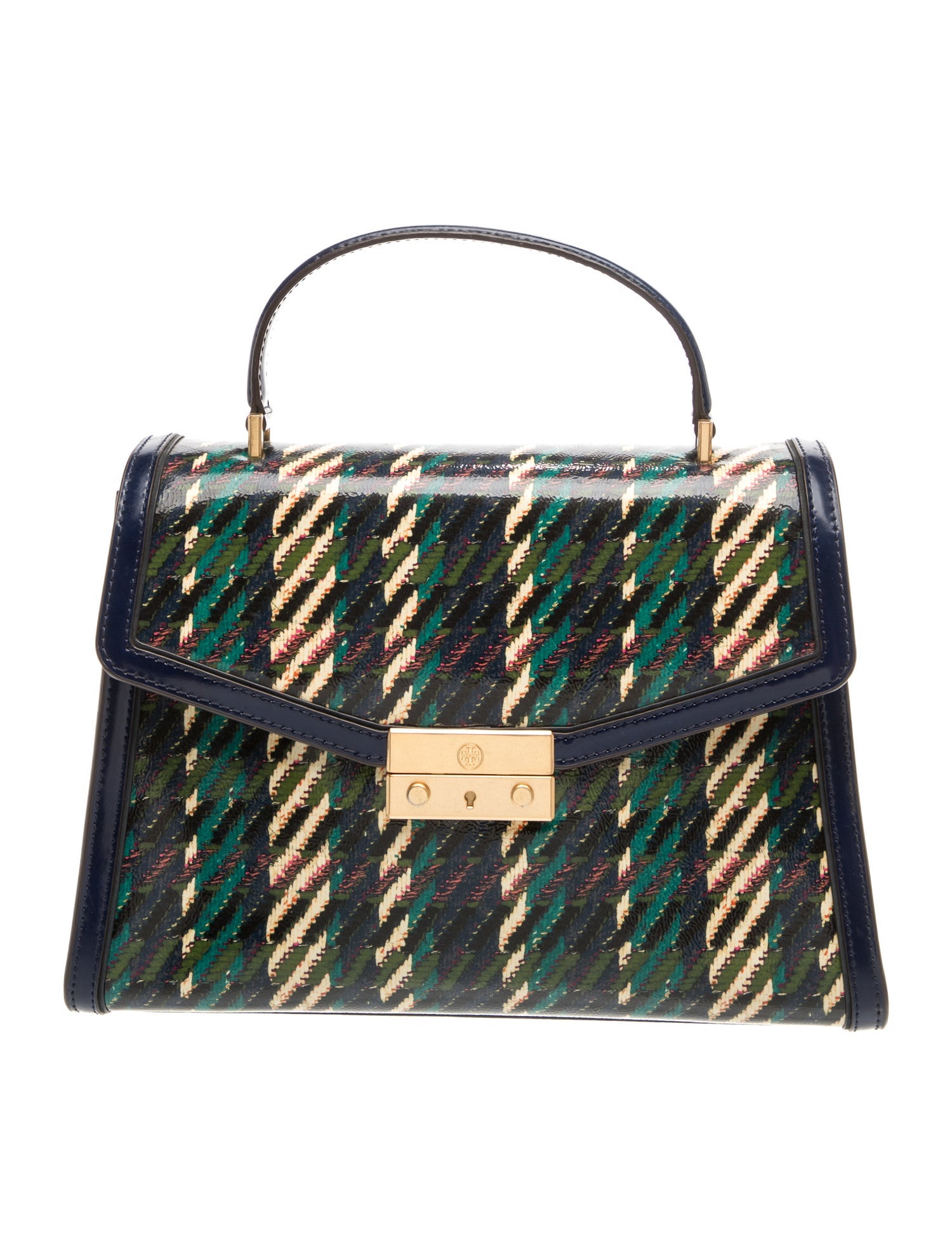 Leather Top Handle Bag