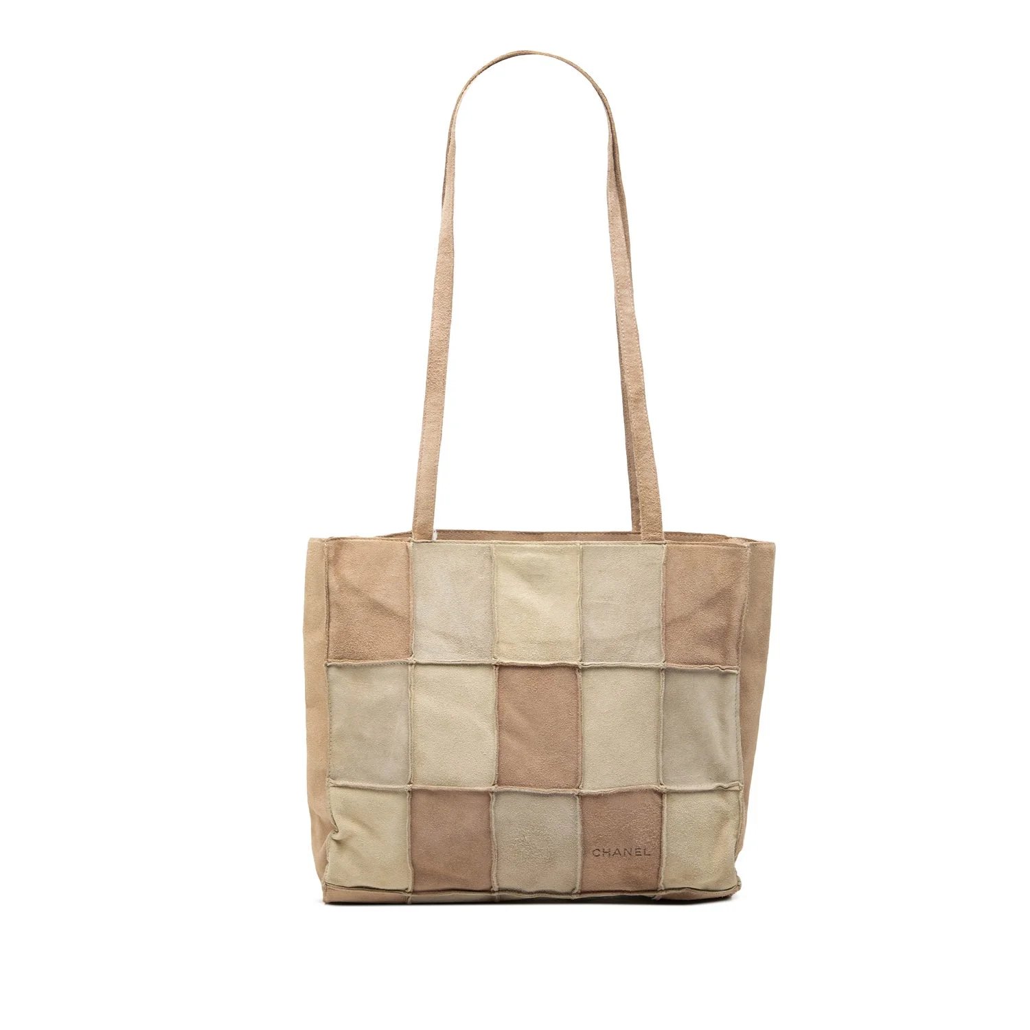 Suede Patchwork Tote