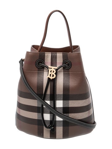 House Check Bucket Bag