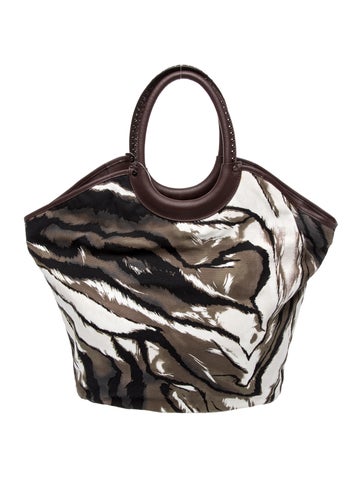 Canvas Bucket Bag w/ Tags